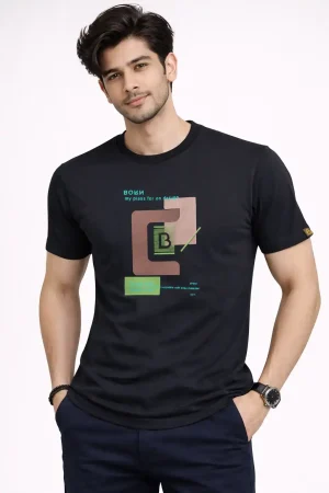 হাই কোয়ালিটি ইউনিক হাফ স্লিভ টি-শার্ট