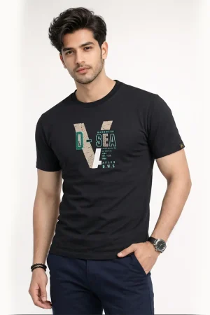 হাই কোয়ালিটি ইউনিক হাফ স্লিভ টি-শার্ট